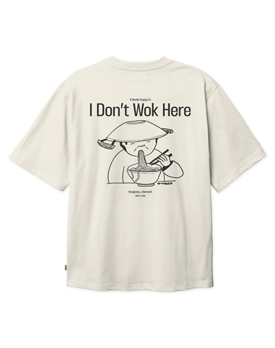 Woodbird - WBBaine Wok T-shirt - Off White